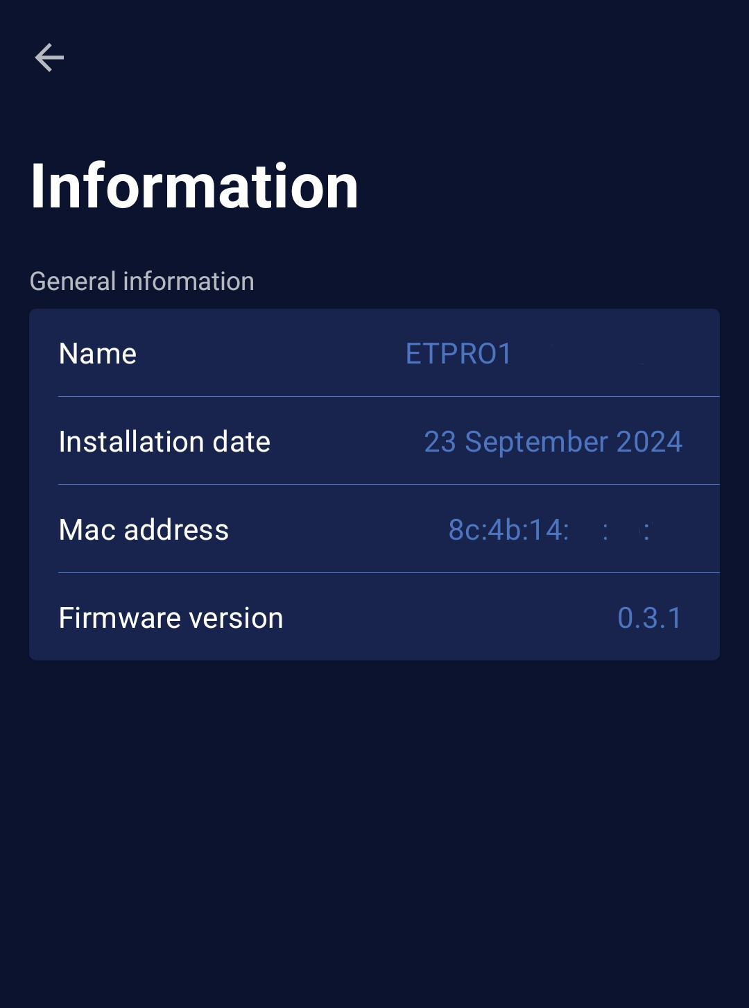 ETAP Mobile App Info Page